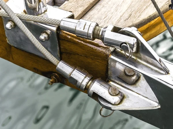 Sailboat detail — Stock Photo, Image