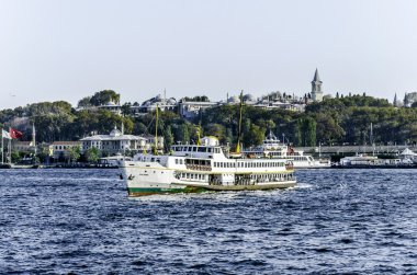 Ayasofya'nın ve Topkapı palaca, istanbul