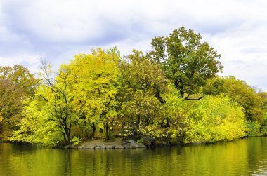 central park new York'ta sonbahar