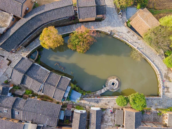 Scenario Della Città Antica Tianpu Dawan Xinyang Henan — Foto Stock