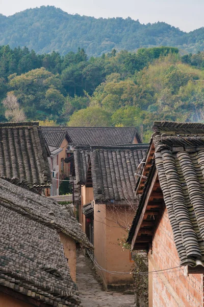 Krajobraz Starożytnego Miasta Tianpu Dawan Xinyang Henan — Zdjęcie stockowe
