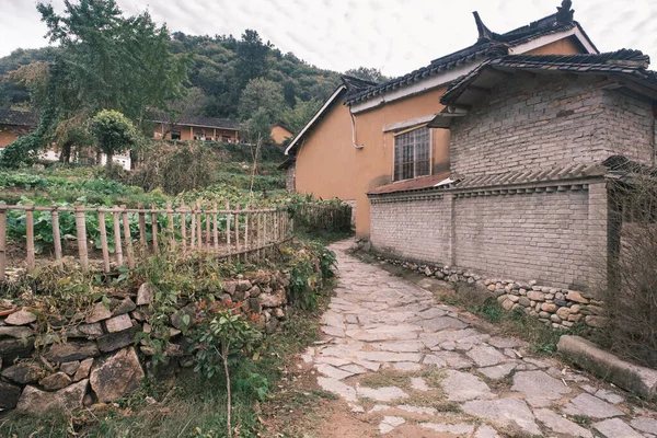 Landschaft Der Antiken Stadt Tianpu Dawan Xinyang Henan — Stockfoto