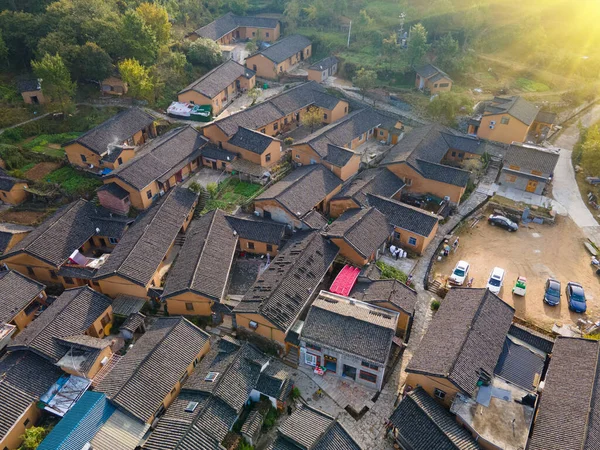 Paisaje Tianpu Dawan Ancient Town Xinyang Henan —  Fotos de Stock