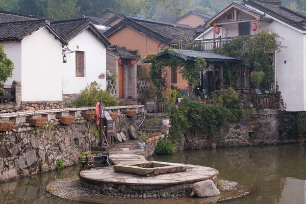 Paisaje Tianpu Dawan Ancient Town Xinyang Henan —  Fotos de Stock