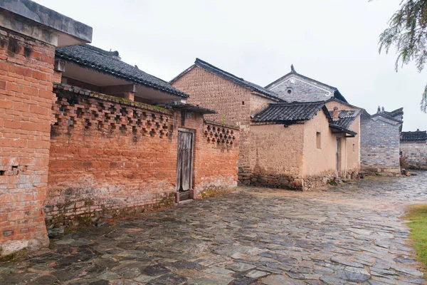 Paisaje Dingli Bay Ancient Town Xinyang Henan — Foto de Stock