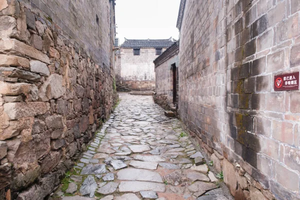Paesaggio Dingli Bay Ancient Town Xinyang Henan — Foto Stock