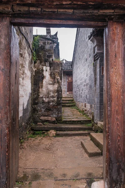 Landschaft Der Antiken Stadt Dingli Bay Xinyang Henan — Stockfoto