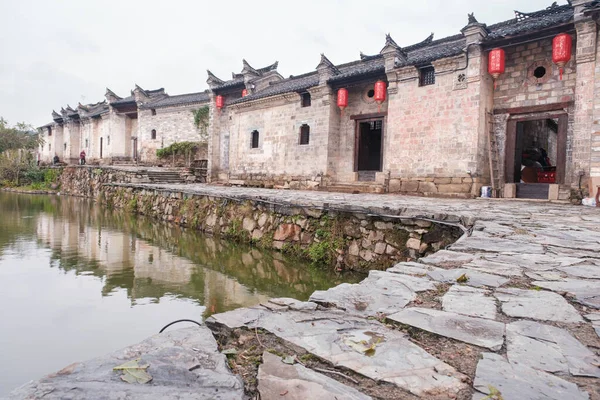 Paesaggio Dingli Bay Ancient Town Xinyang Henan — Foto Stock