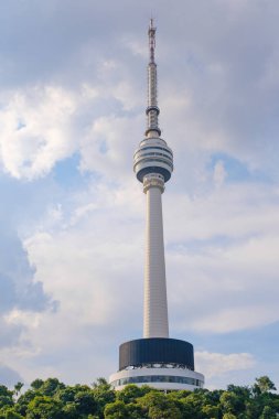 Hubei, Çin 'de Wuhan şehrinin gökyüzü manzarası