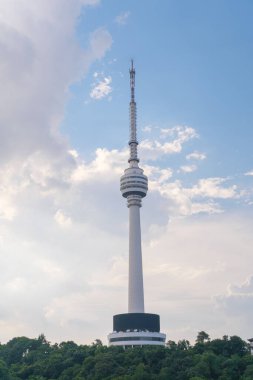 Hubei, Çin 'de Wuhan şehrinin gökyüzü manzarası