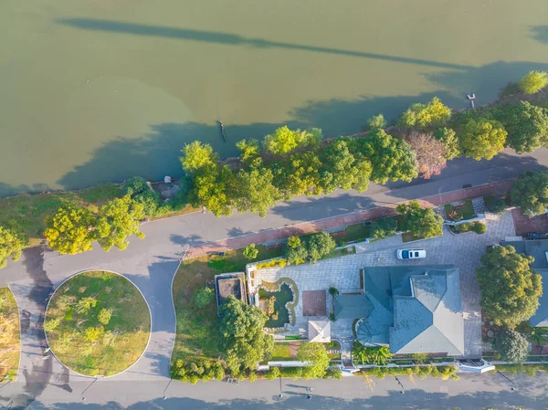 Hubei Wuhan Doğu Gölü Sahnesi Sonbahar Sonbaharı Sahnesi