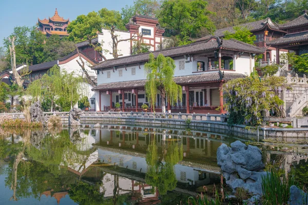 Spring Scenery Yellow Crane Tower Park Wuhan Hubei — Photo