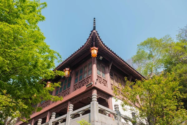 Frühlingslandschaft Des Yellow Crane Tower Park Wuhan Hubei — Stockfoto