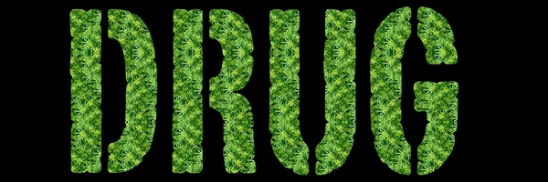 Marijuana Droga — Foto Stock