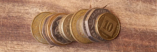 เหรียญต่างประเทศ — ภาพถ่ายสต็อก