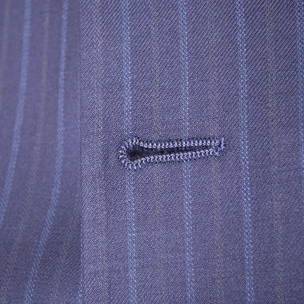 Detail proužkovaného obleku — Stock fotografie