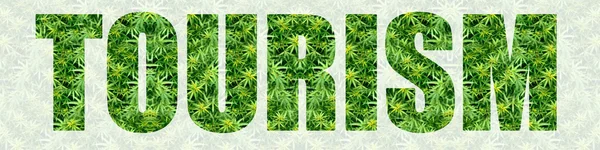 Marijuana turism — Stockfoto