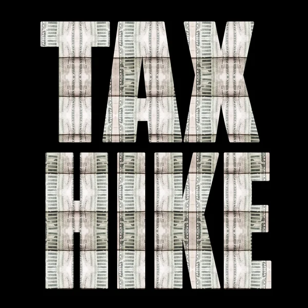 Steuererhöhung — Stockfoto