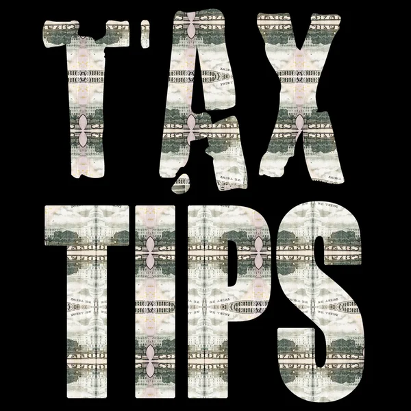 Daňové tipy — Stock fotografie