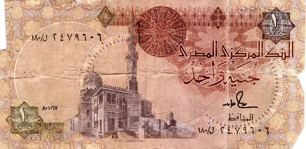 Facturas de moneda extranjera Egipto — Foto de Stock