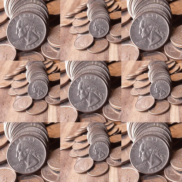 Coin Background — Stock Photo, Image