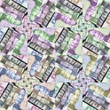 yabancı para arka plan