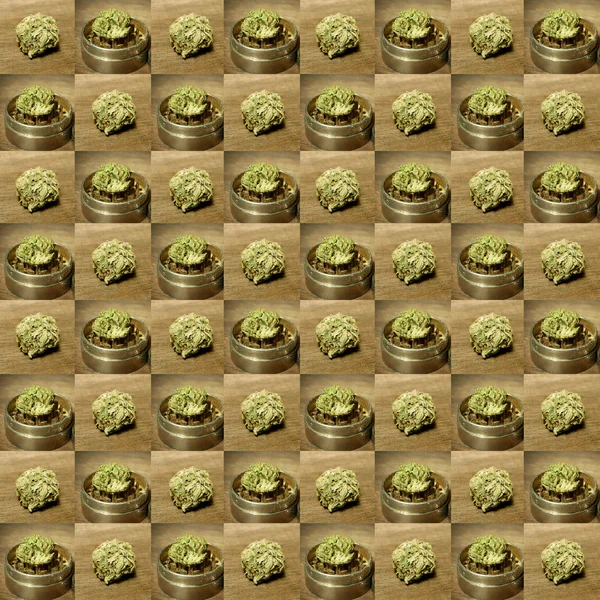 Medicinsk marijuana bakgrund — Stockfoto