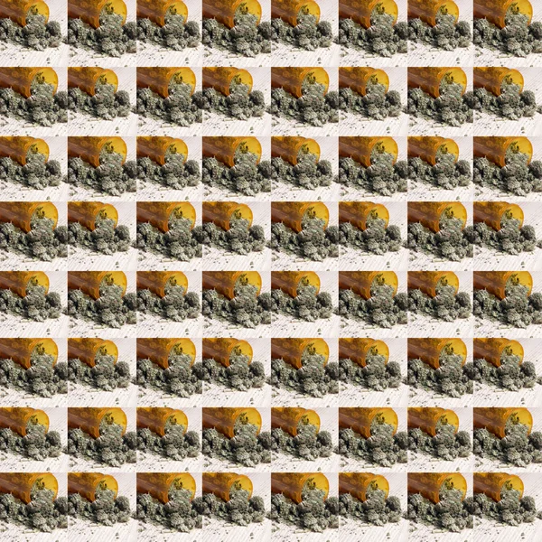 Medicinsk marijuana bakgrund — Stockfoto