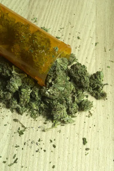 Antecedentes de marihuana médica —  Fotos de Stock