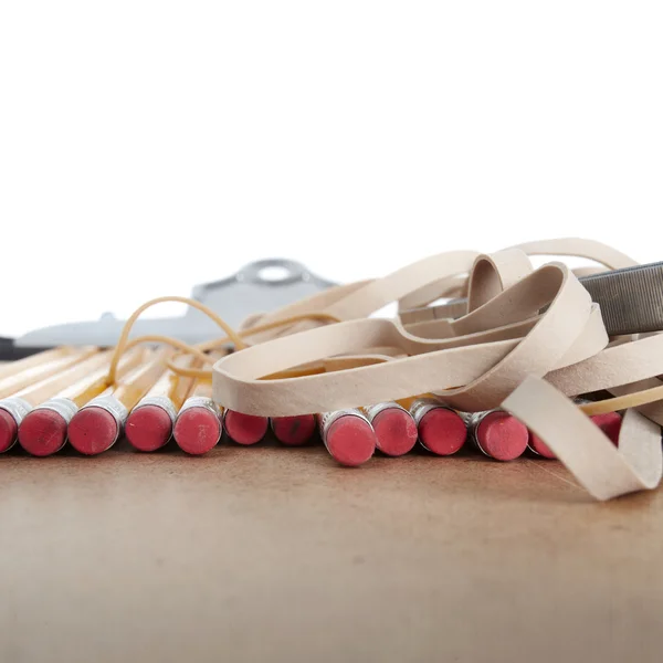 Pencils, School and Office Supplies — Stock Photo, Image