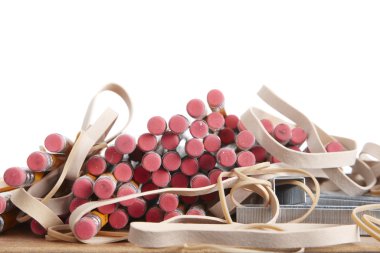 kurşun kalemler, okul ve ofis malzemeleri