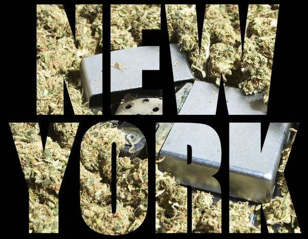 Medische marihuana, New York — Stockfoto