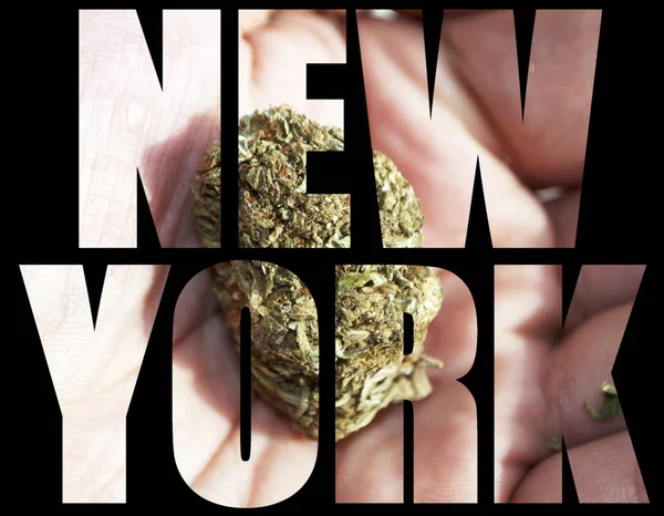 Medische marihuana, New York — Stockfoto