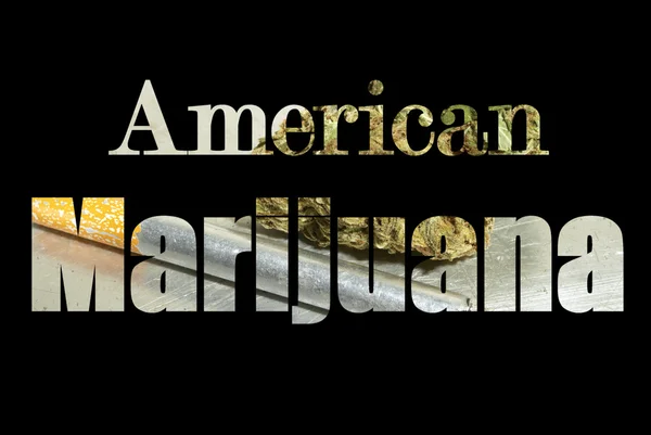 アメリカのマリファナの業界 — ストック写真