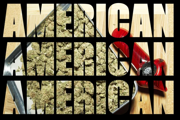 American Recreational and Medicinal Marijuana Industry — Stock Photo, Image