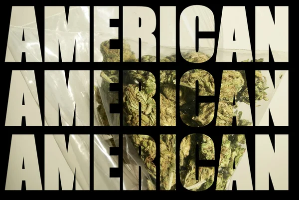 Americano industria de la marihuana medicinal y recreativo — Foto de Stock