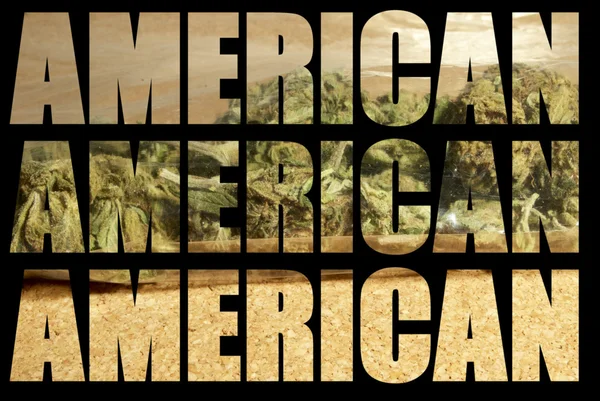 Americký rekreační a léčivé marihuany průmyslu — Stock fotografie