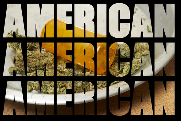 Industria americana marijuana medicinale e ricreative — Foto Stock