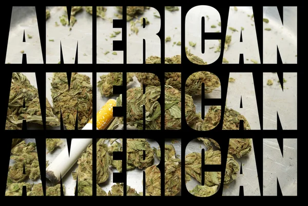 Indústria americana maconha recreativos e medicinais — Fotografia de Stock