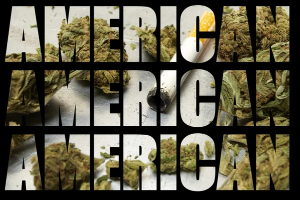 Industria americana marijuana medicinale e ricreative — Foto Stock