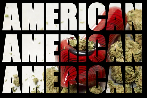 미국 오락 및의 약 마리화나 산업 — 스톡 사진