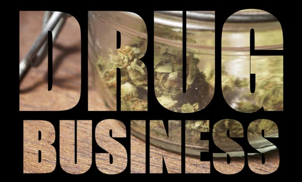 Amerikaanse drug industrie, marihuana — Stockfoto