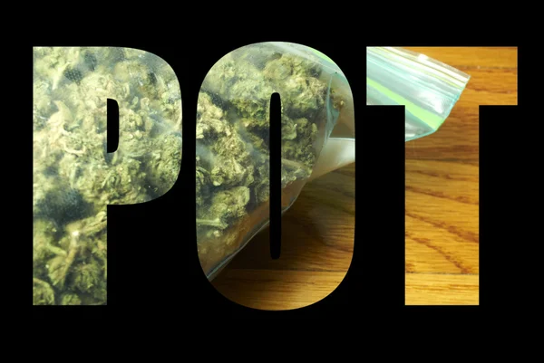 Medicinsk marijuana — Stockfoto