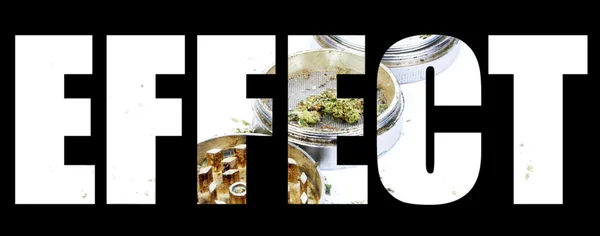 Marijuana och cannabis, effekt — Stockfoto