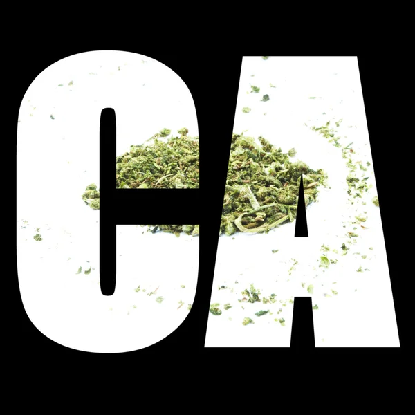 Marijuana et Cannabis Californie, CA — Photo
