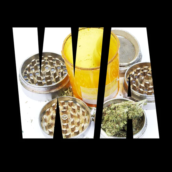 Washington, Legalization of Marijuana, State Symbol and Icon, WA — Stock Photo, Image