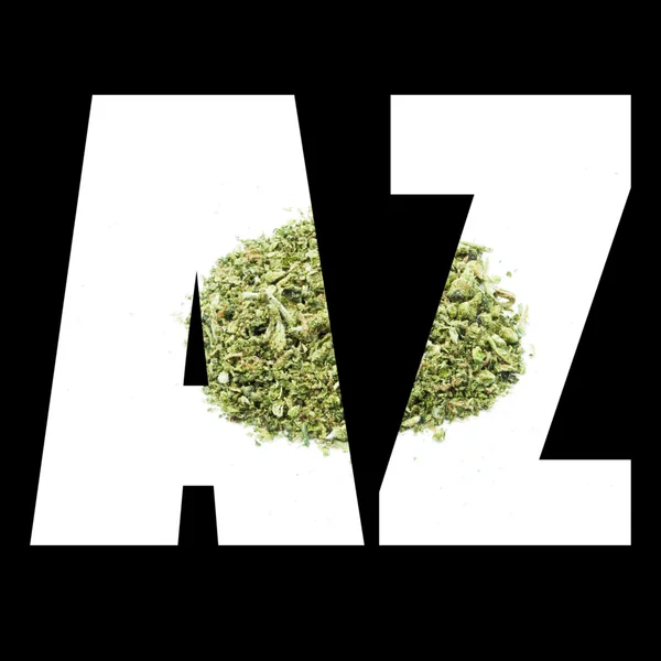 Arizona, légalisation de la marijuana et du cannabis, Arizona-AZ — Photo