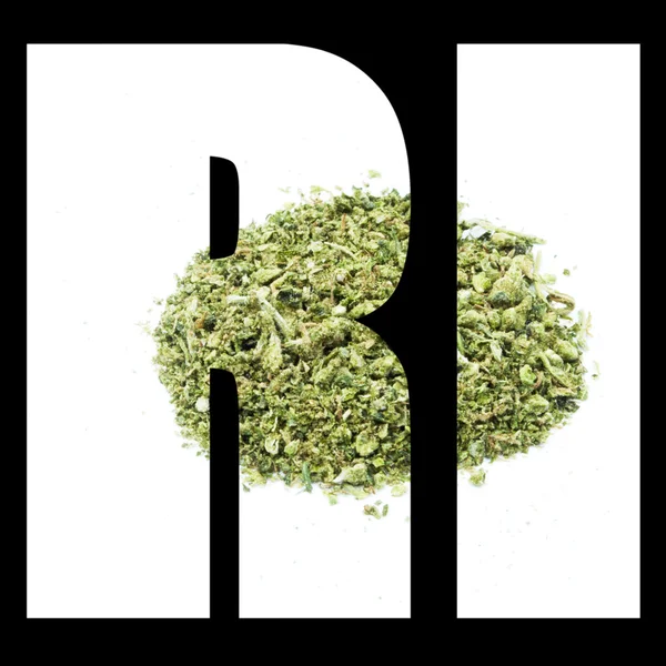 ロードアイランドのマリファナと大麻合法化、ri — ストック写真