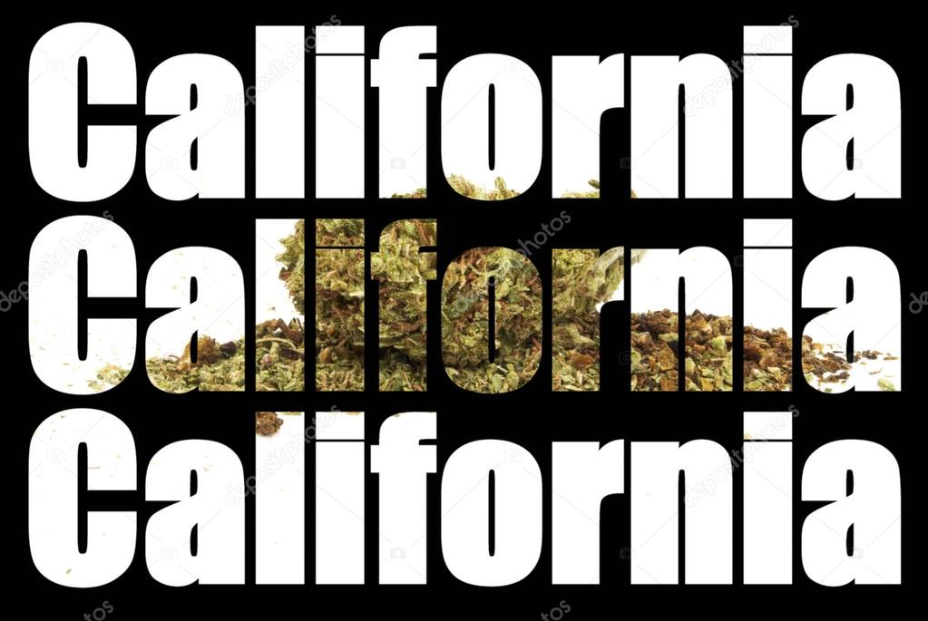 California Marijuana , Symbol and Sign 