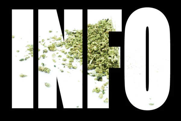 Information sur la marijuana — Photo